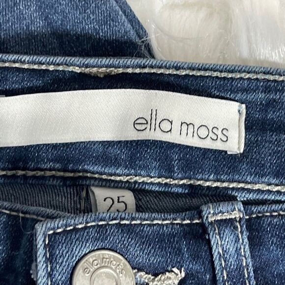 Ella Moss Piper High Rise Skinny Crop Jeans NWT Sz 25 - Picture 8 of 15